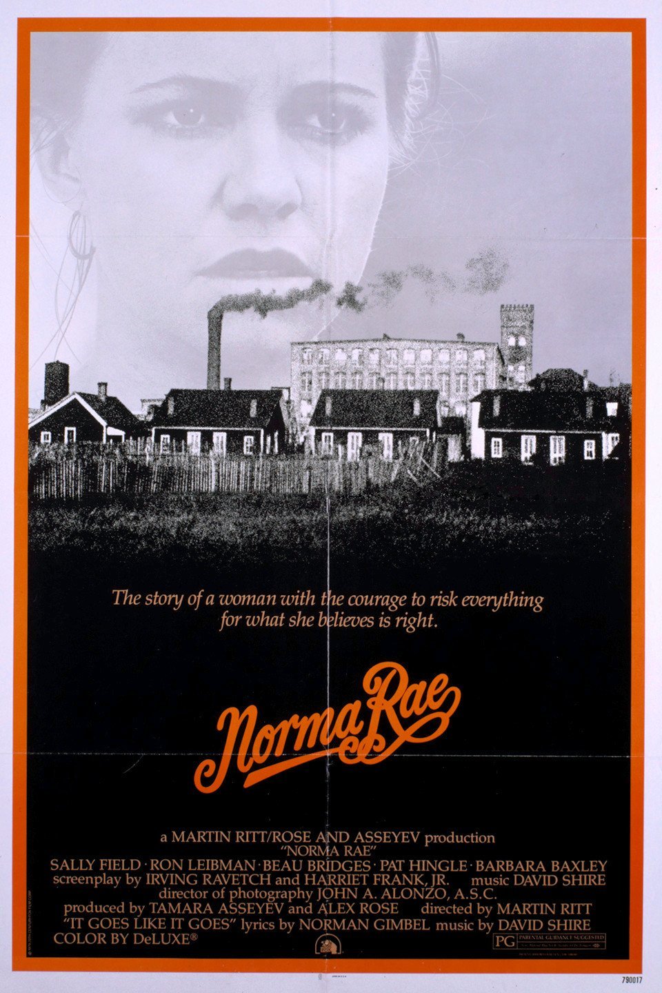 L'affiche du film Norma Rae