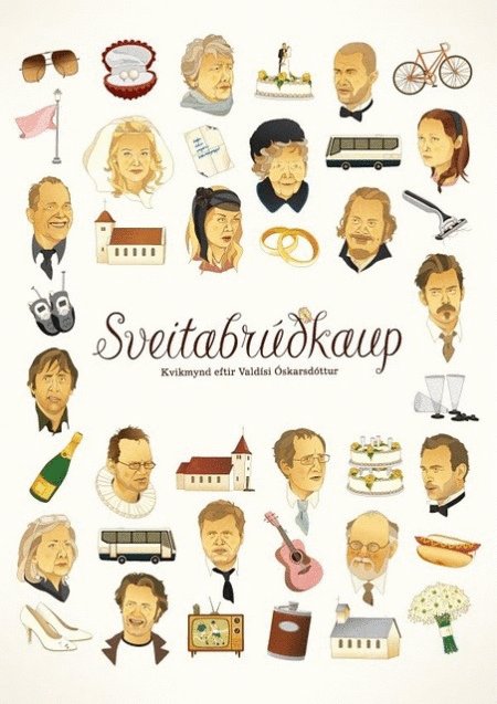L'affiche originale du film Sveitabrúðkaup en Islandais