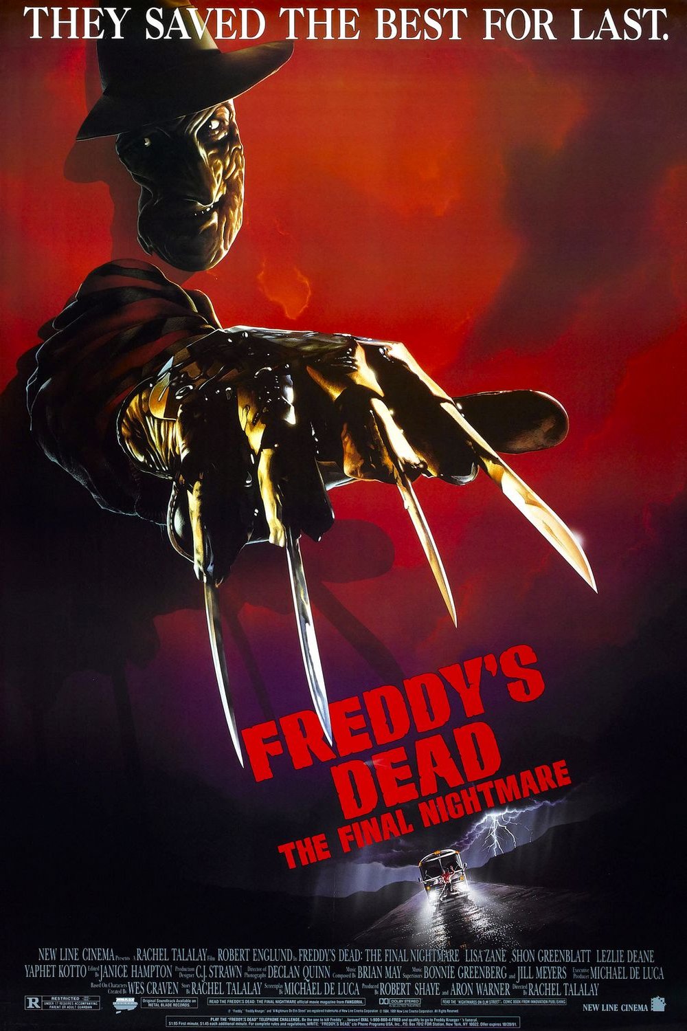 L'affiche du film Freddy's Dead: The Final Nightmare