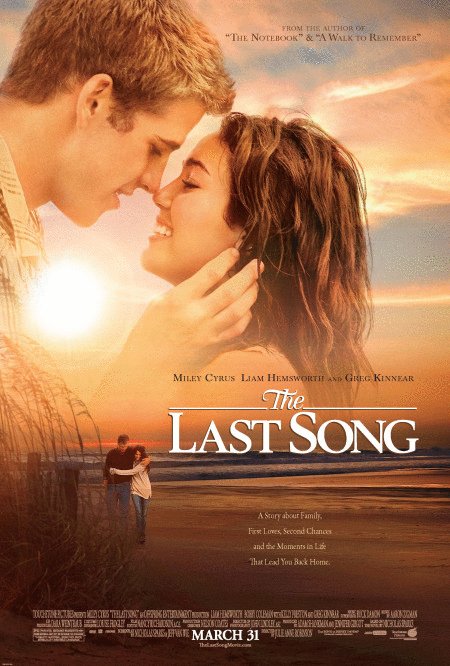 L'affiche du film The Last Song