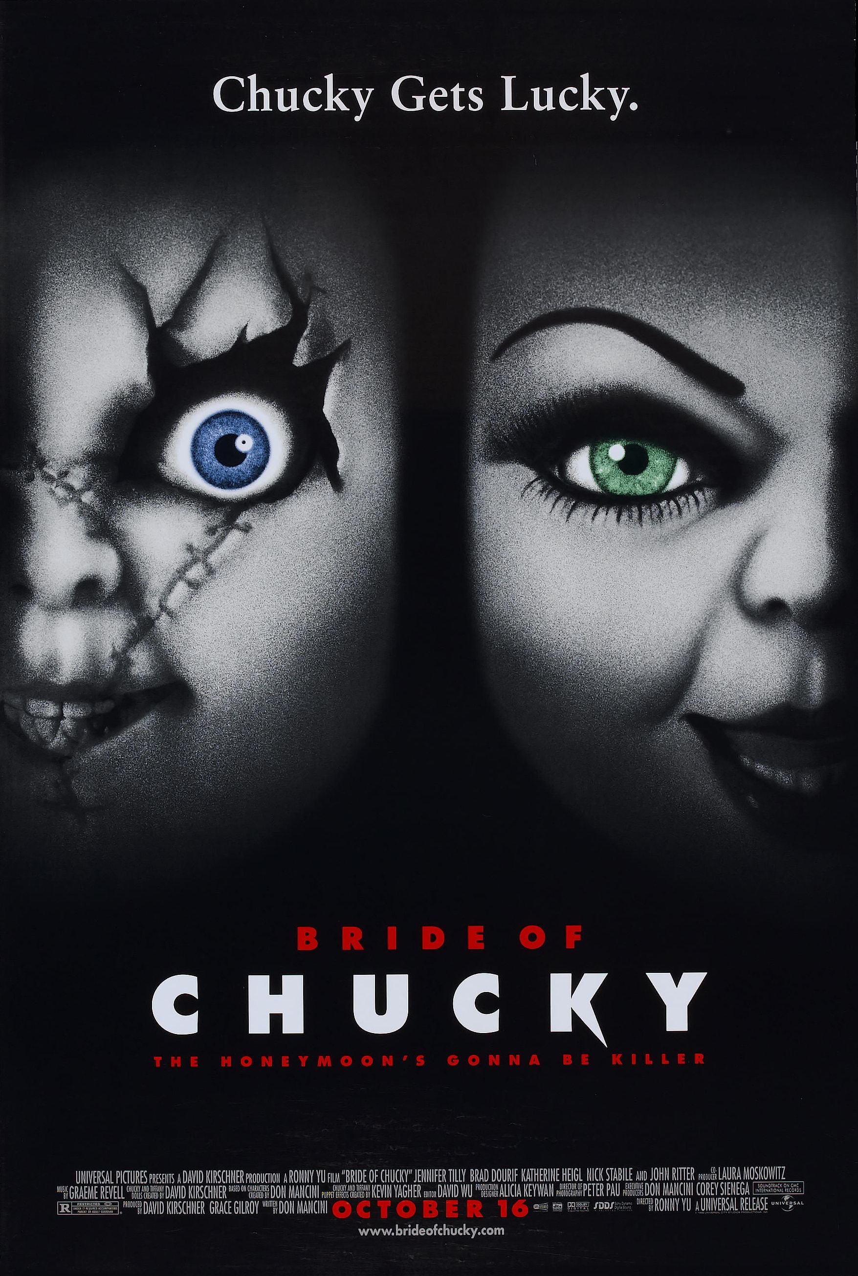 L'affiche du film La Fiancée de Chucky