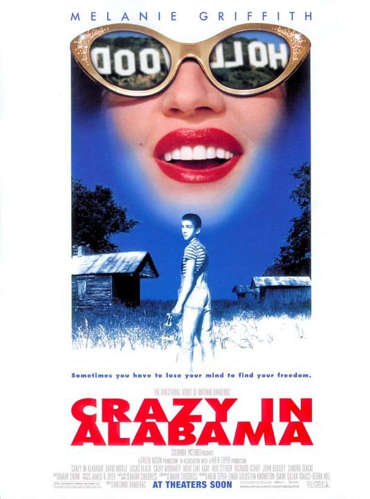 L'affiche du film Crazy In Alabama