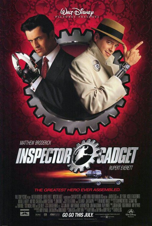 L'affiche du film Inspecteur Gadget