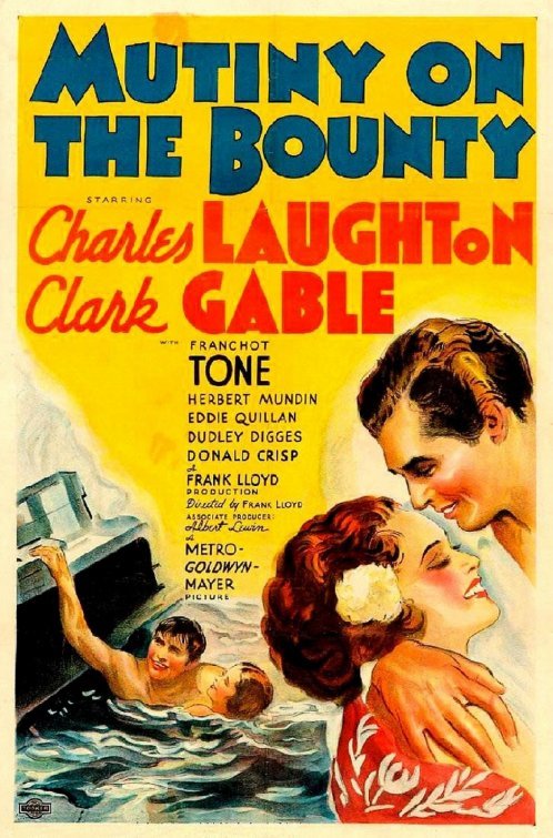L'affiche du film Mutiny on the Bounty
