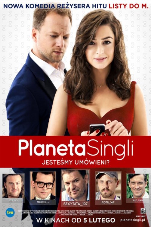 L'affiche originale du film Planet Single en polonais