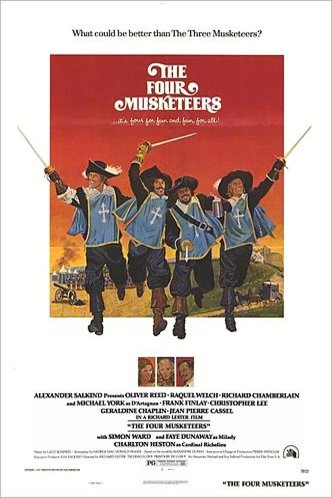 Poster of the movie The Four Musketeers