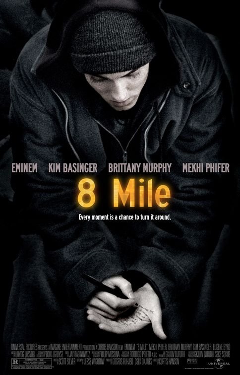 L'affiche du film 8 Mile v.f.