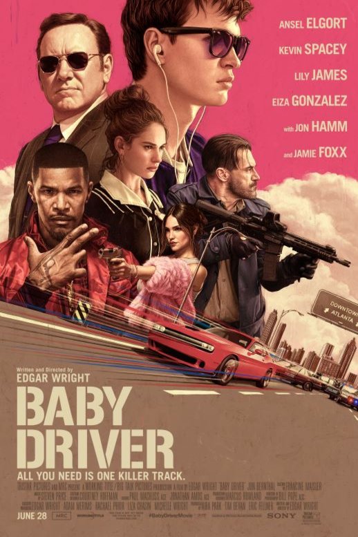 L'affiche du film Baby Driver