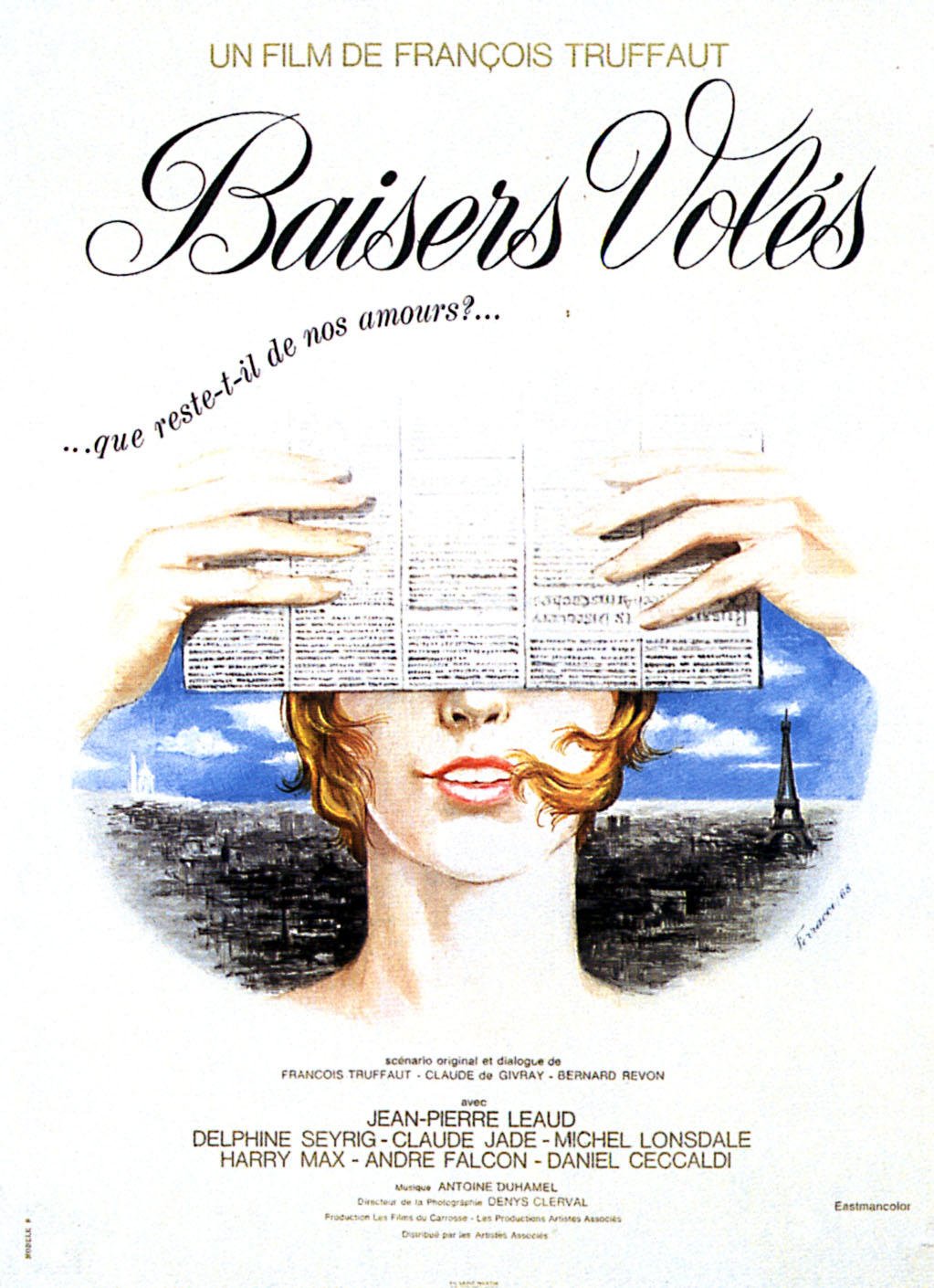 L'affiche du film Baisers volés
