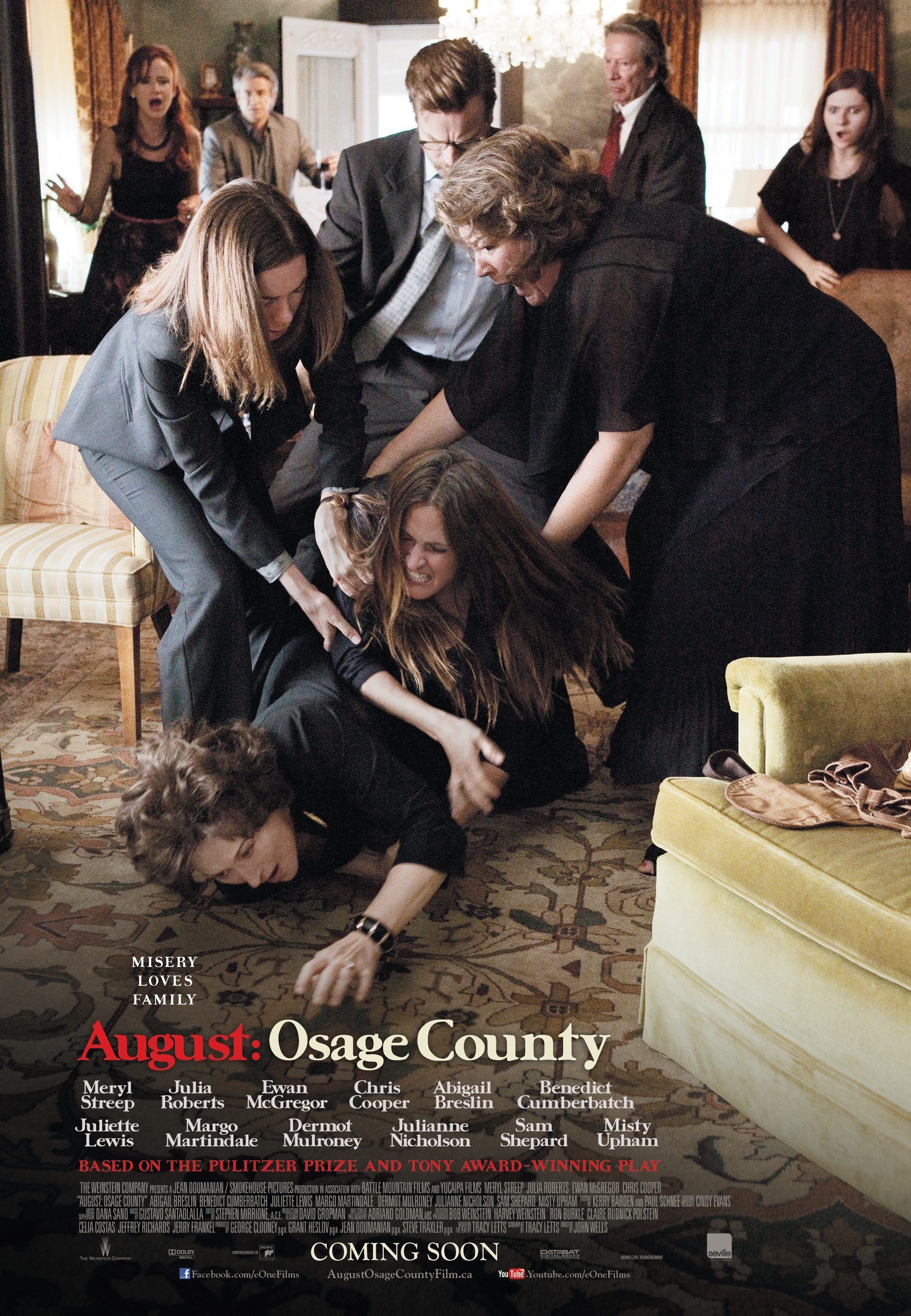 L'affiche du film August: Osage County