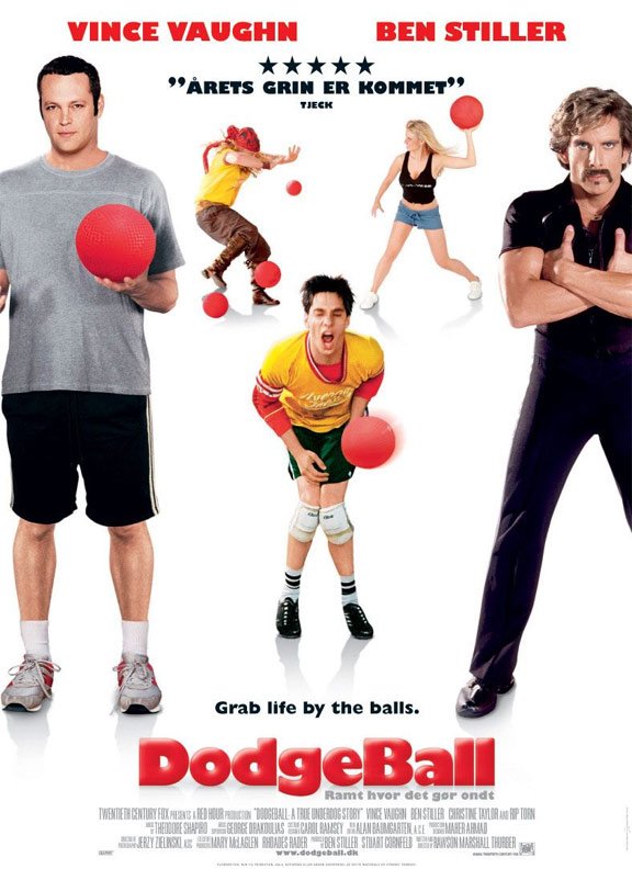 L'affiche du film Dodgeball: A True Underdog Story