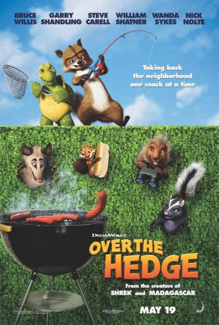 L'affiche du film Over the Hedge