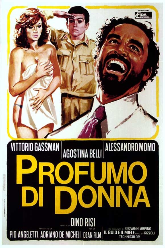 L'affiche originale du film Scent of a Woman en italien