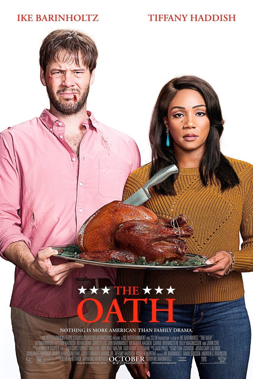L'affiche du film The Oath