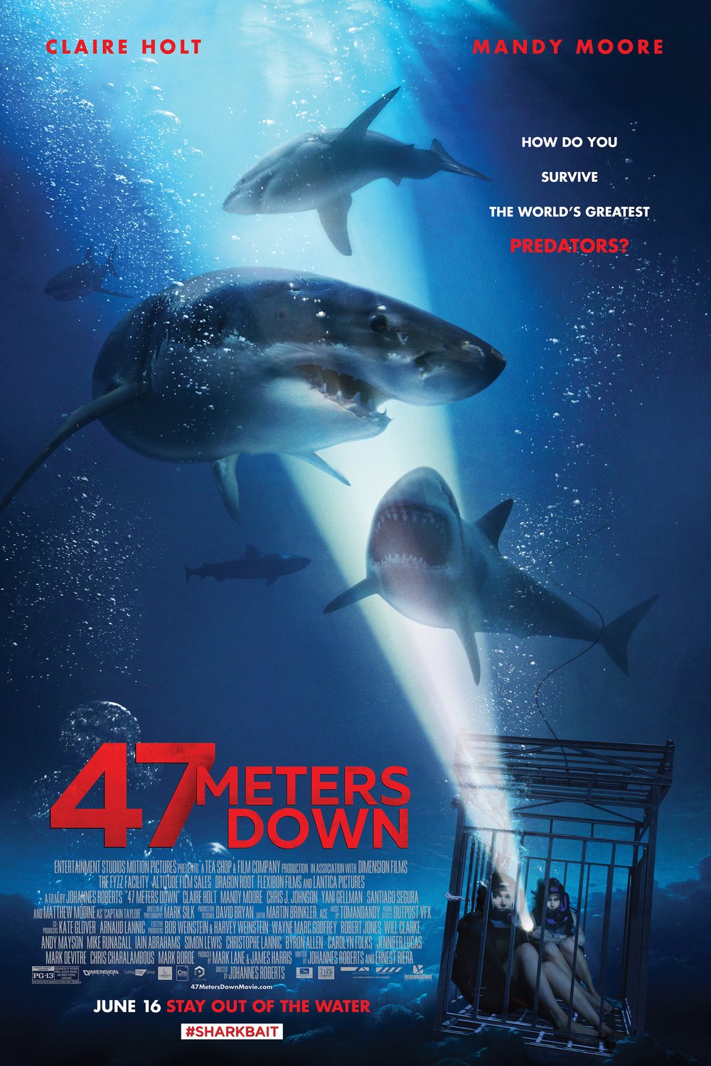 L'affiche du film 47 Meters Down