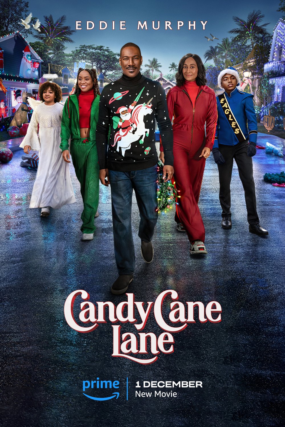 L'affiche du film Candy Cane Lane