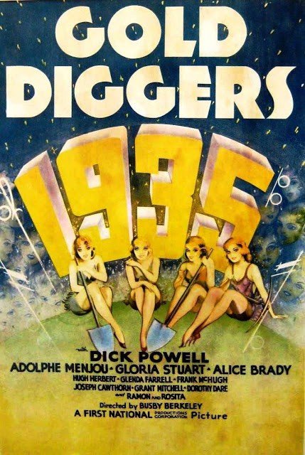 L'affiche du film Gold Diggers of 1935