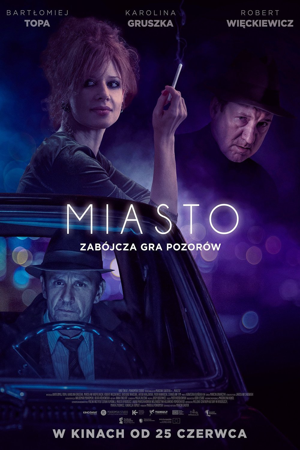 Polish poster of the movie Miasto