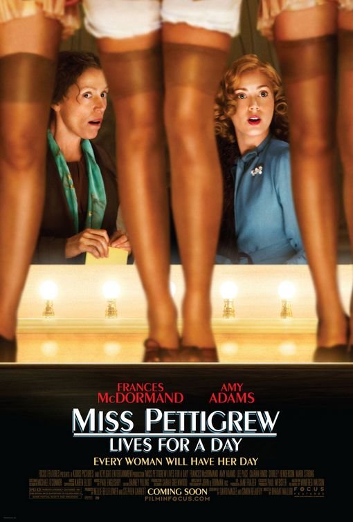 L'affiche du film Miss Pettigrew Lives for a Day