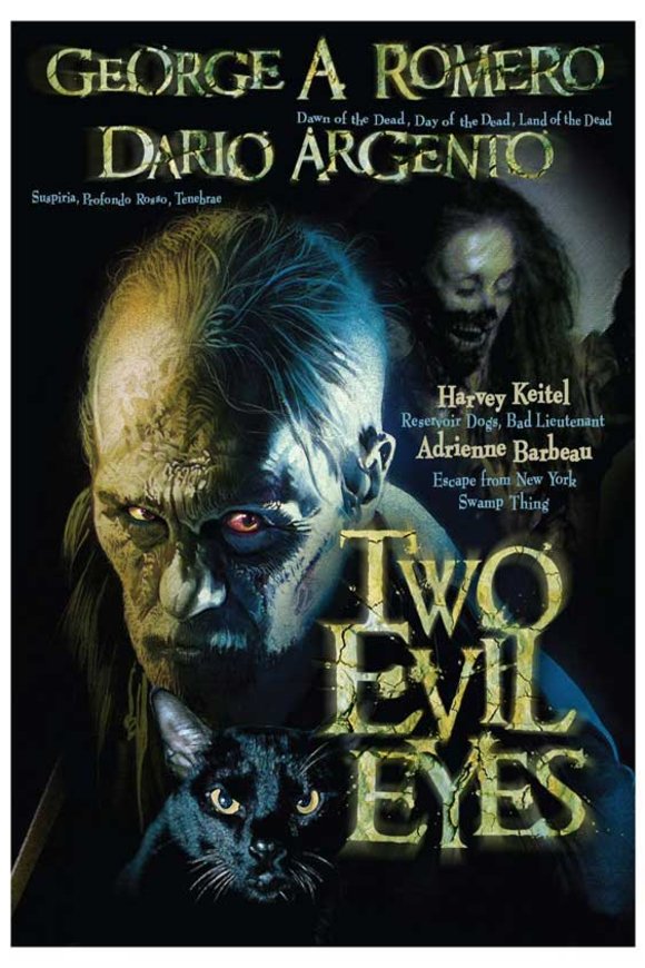 L'affiche du film Two Evil Eyes