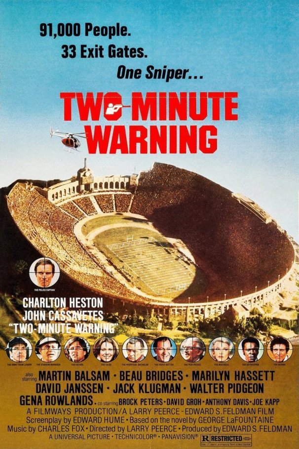 L'affiche du film Two-Minute Warning