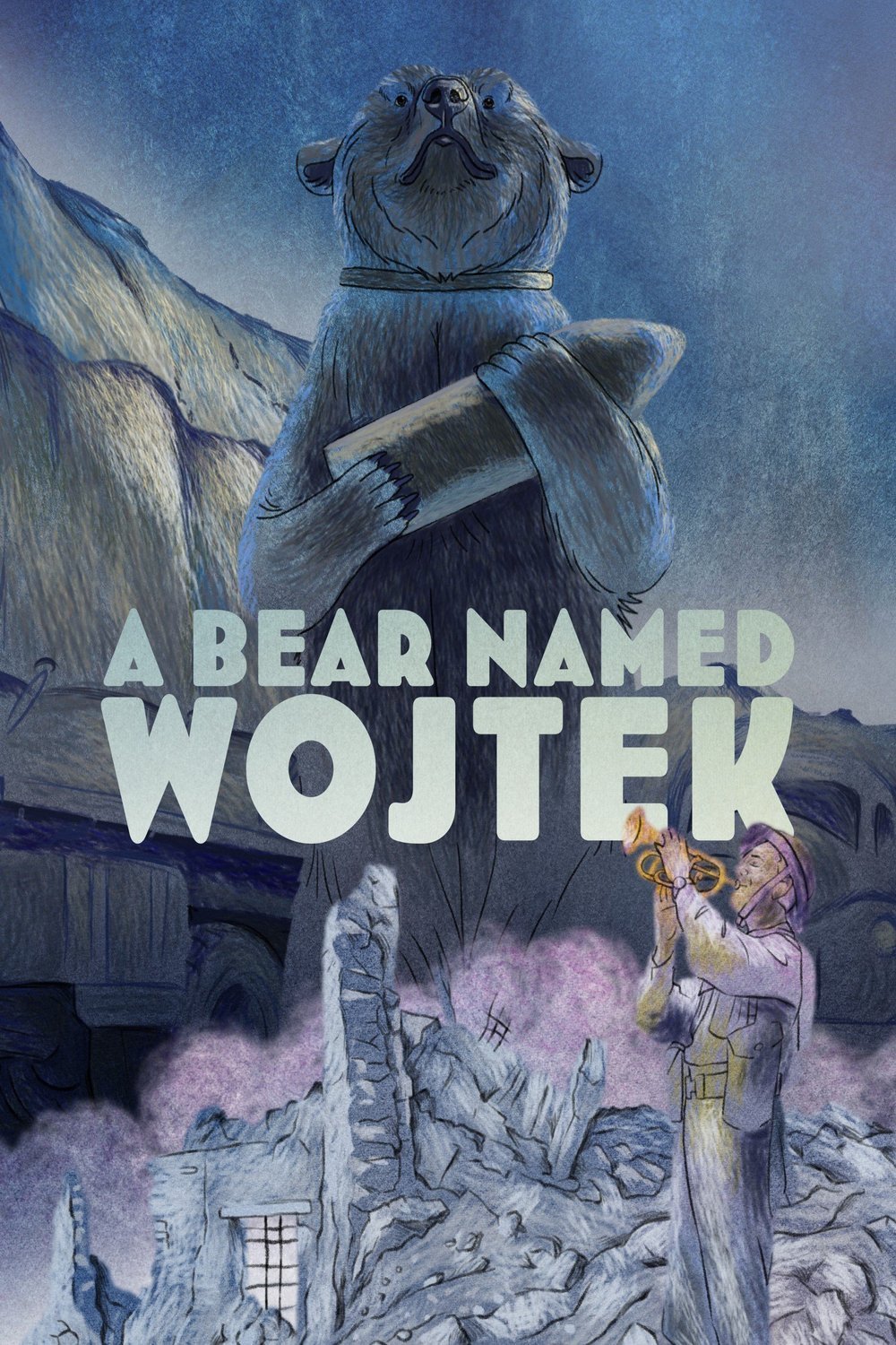 L'affiche du film A Bear Named Wojtek