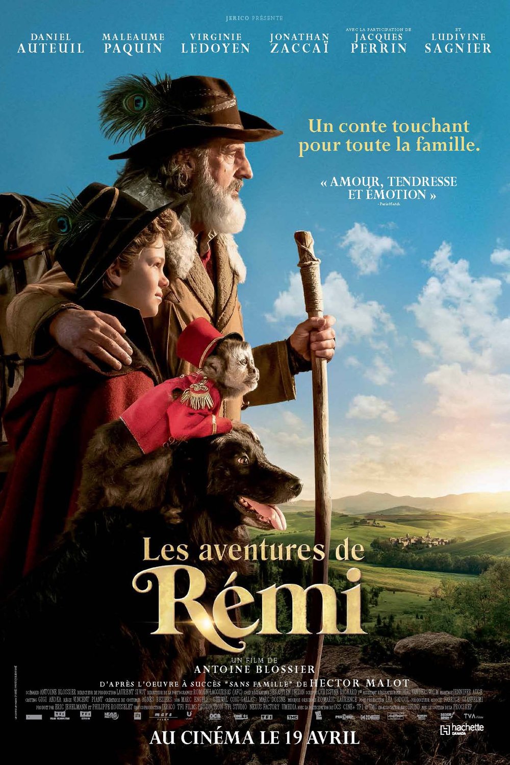 Poster of the movie Les Aventures de Rémi