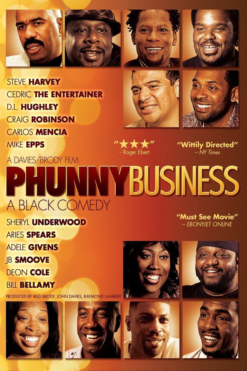 L'affiche du film Phunny Business: A Black Comedy