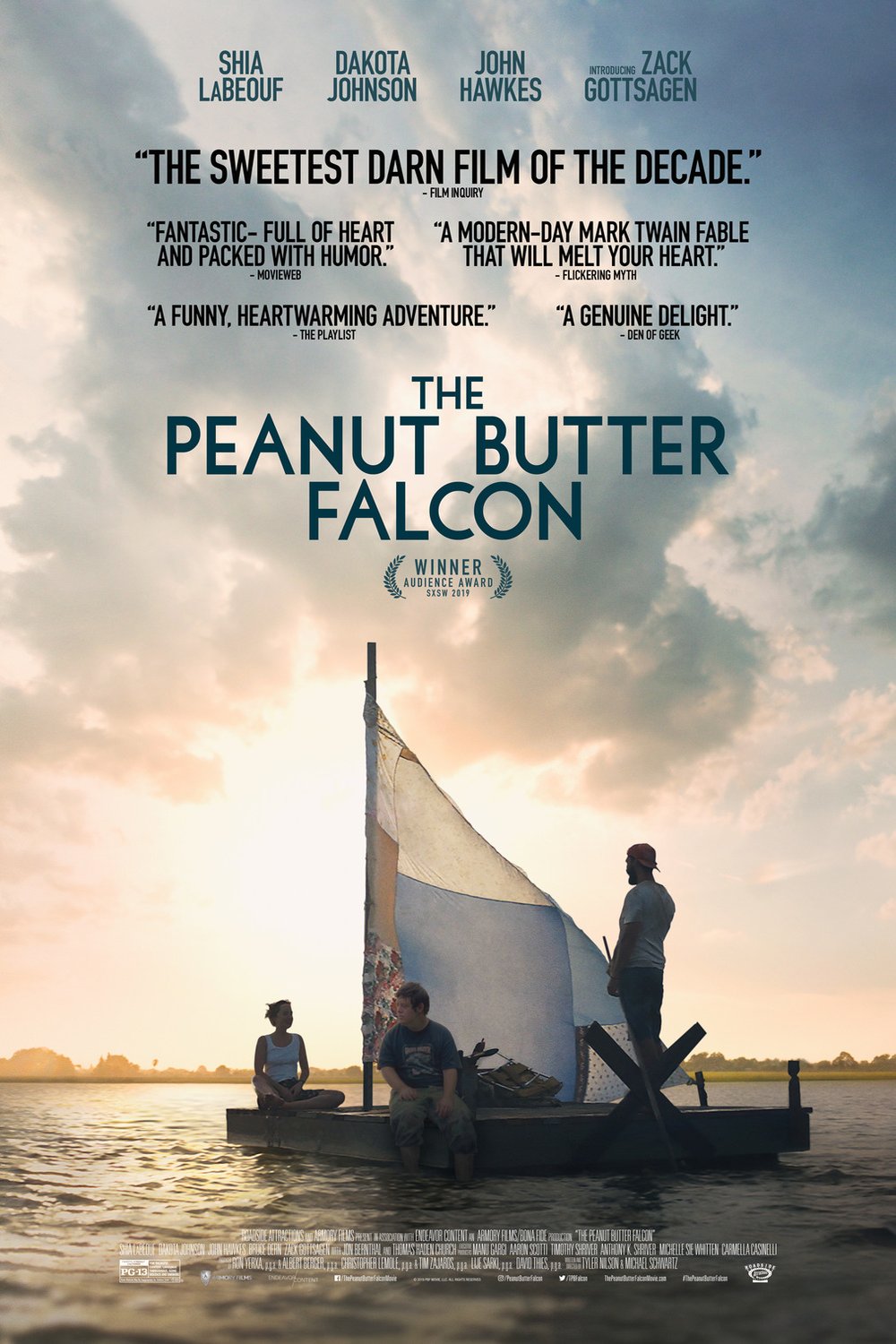 L'affiche du film The Peanut Butter Falcon