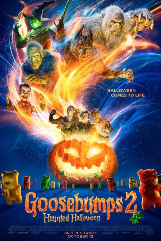 L'affiche du film Goosebumps 2: Haunted Halloween