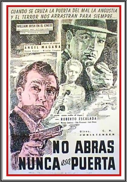 Spanish poster of the movie Never Open That Door