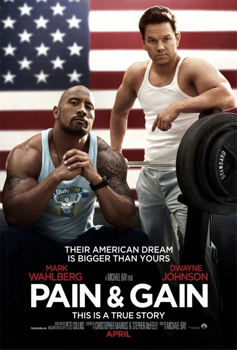 L'affiche du film Pain & Gain