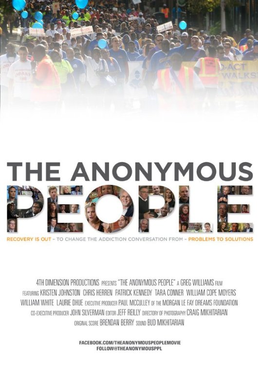 L'affiche du film The Anonymous People