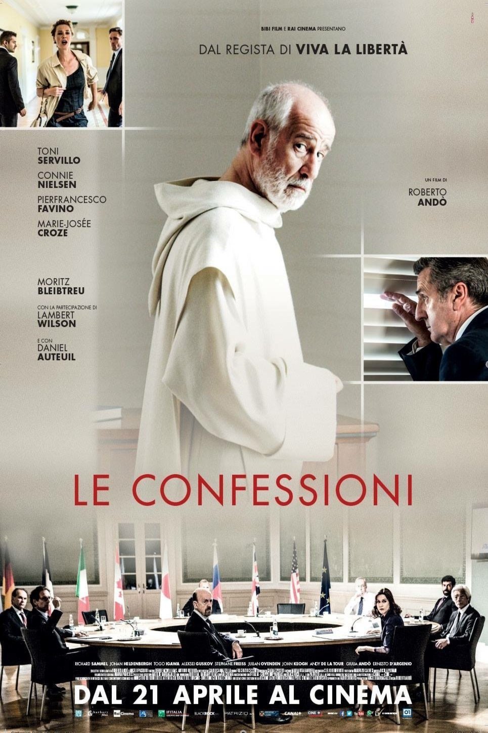 Italian poster of the movie Le Confessioni