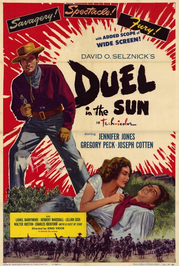 L'affiche du film Duel in the Sun