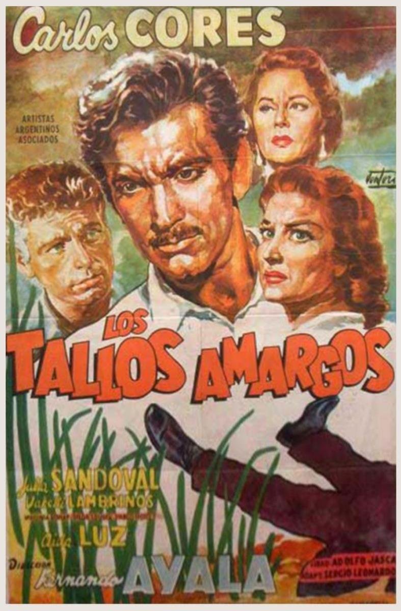 Spanish poster of the movie The Bitter Stems