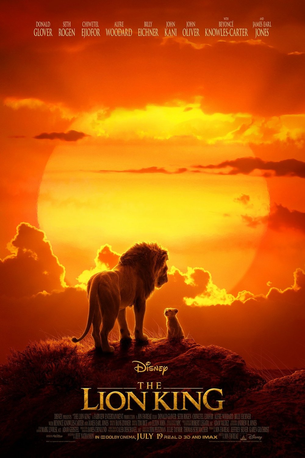 L'affiche du film The Lion King