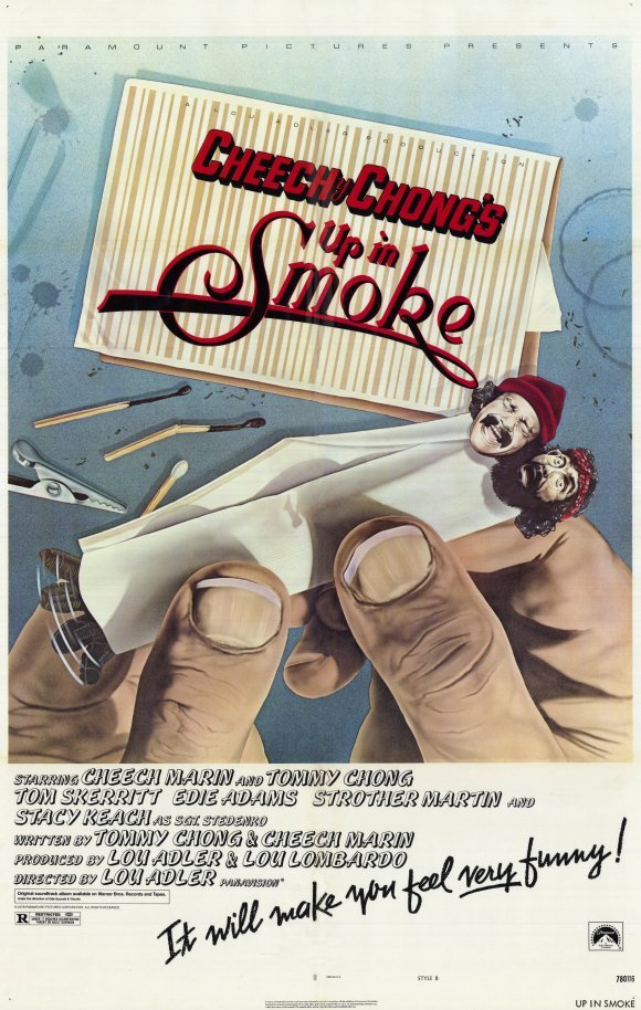 L'affiche du film Cheech & Chong's Up in Smoke