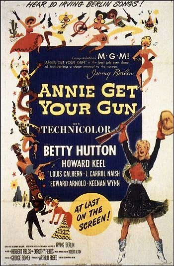 L'affiche du film Annie Get Your Gun