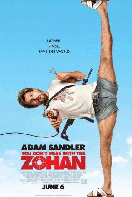 L'affiche du film You Don't Mess with the Zohan