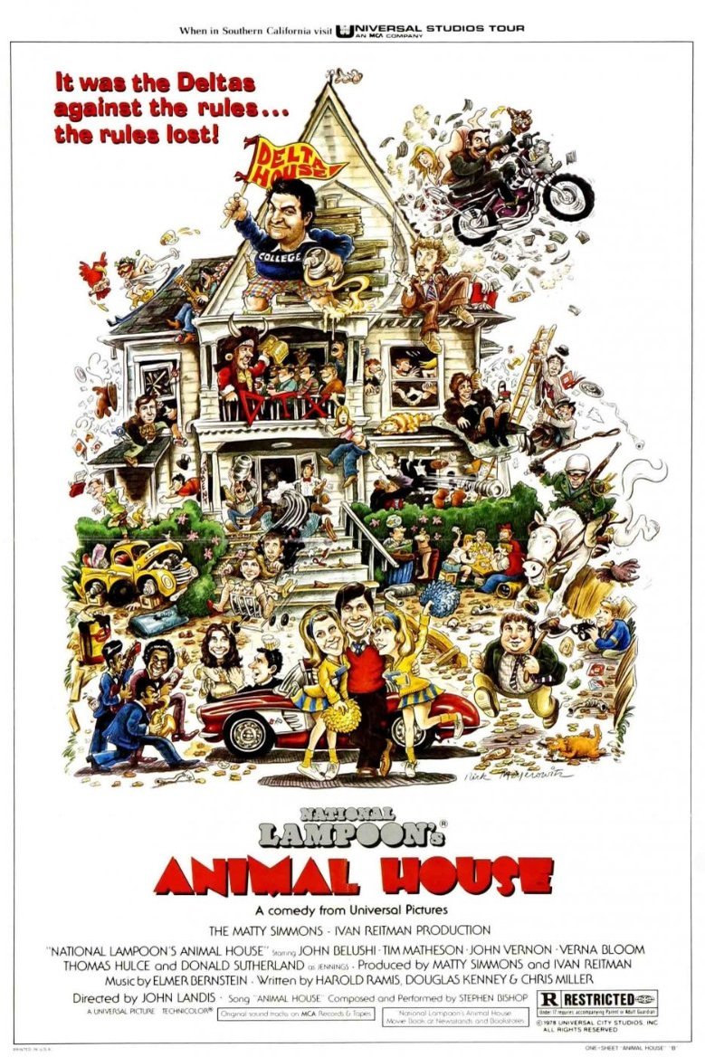 L'affiche du film Animal House