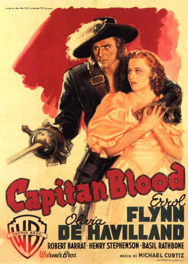 L'affiche du film Captain Blood