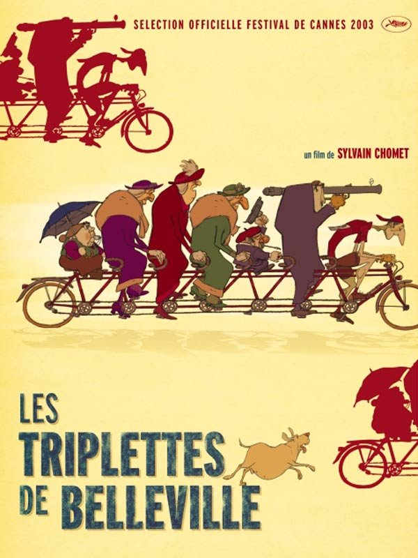 Poster of the movie The Triplets of Belleville