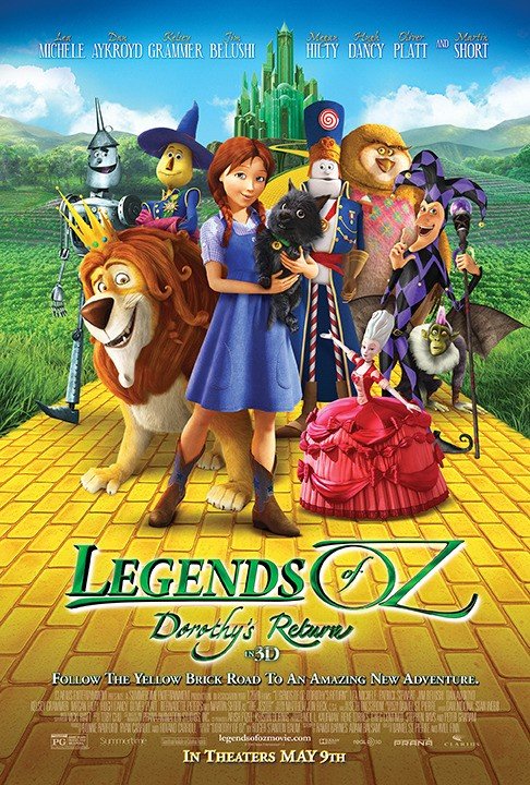 L'affiche du film Legends of Oz: Dorothy's Return