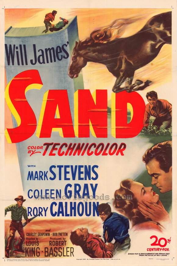L'affiche du film Sand