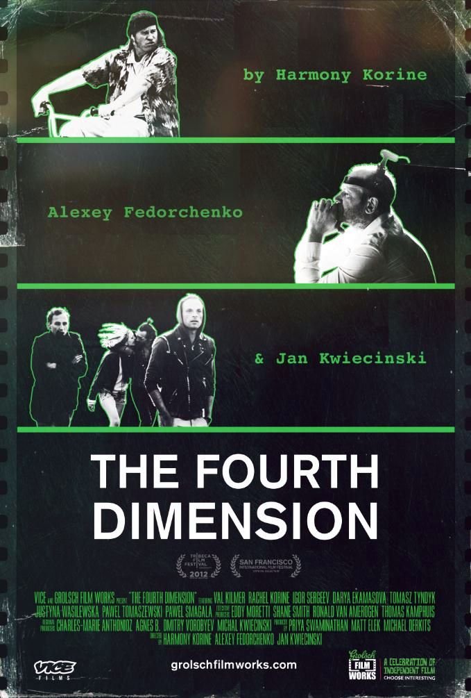 L'affiche du film The Fourth Dimension