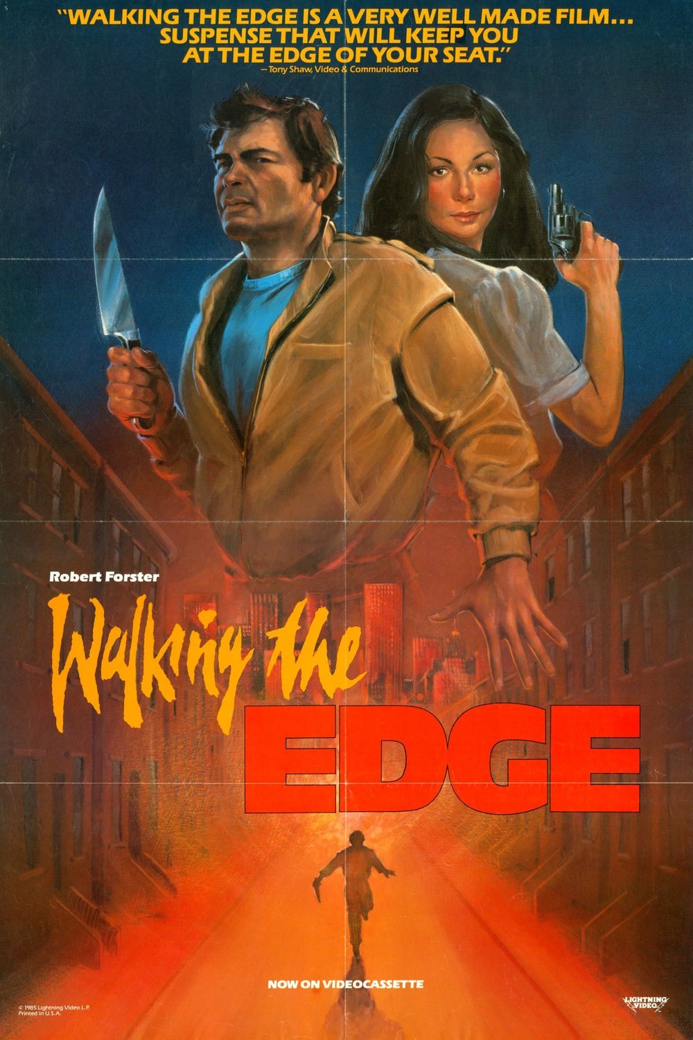 L'affiche du film Walking the Edge