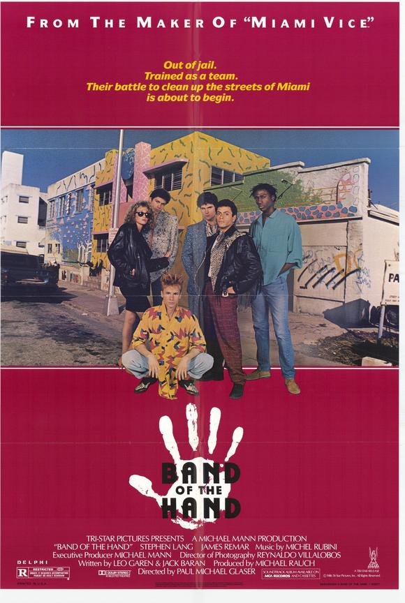 L'affiche du film Band of the Hand