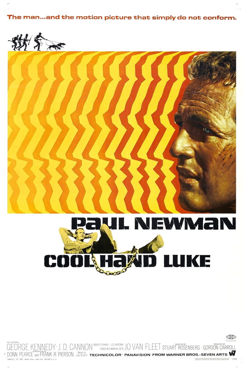 L'affiche du film Cool Hand Luke
