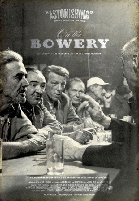 L'affiche du film On the Bowery